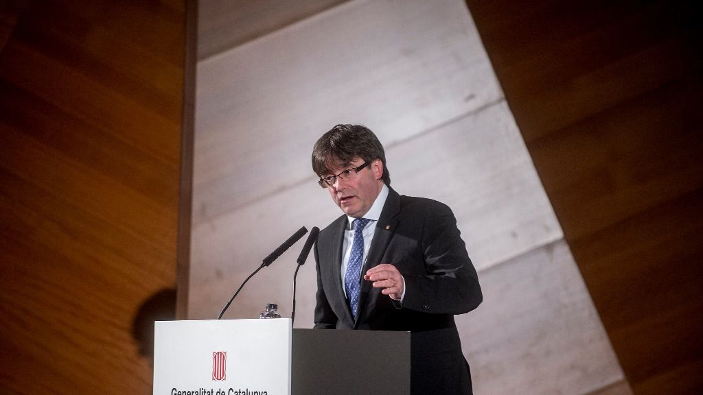 Carles Puigdemont, presidente de la Generalitat