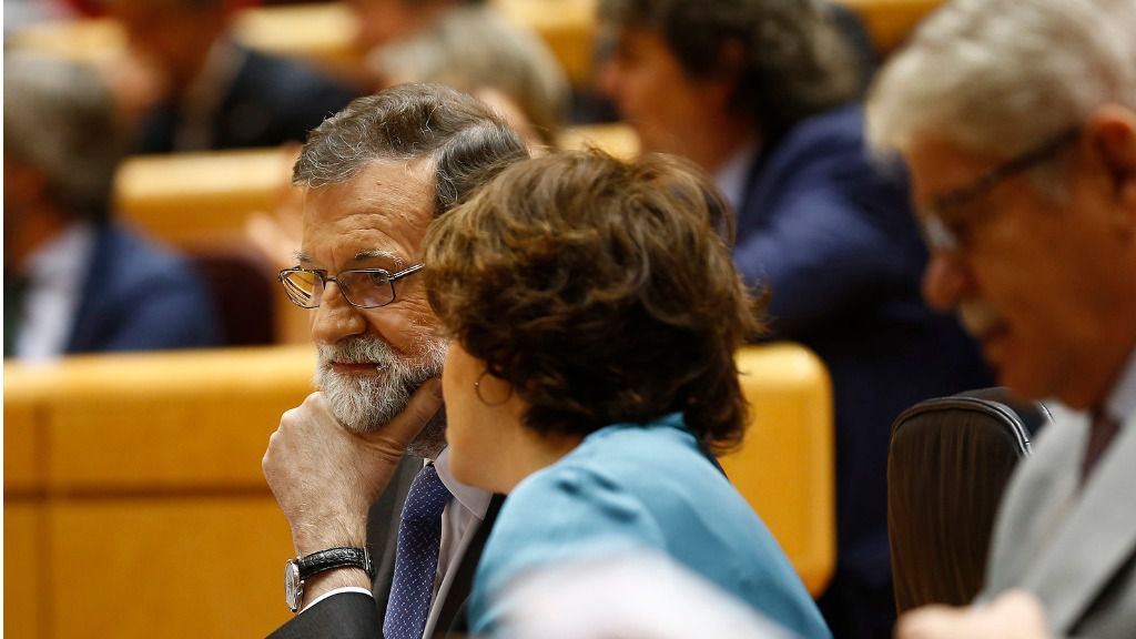 Mariano Rajoy y Soraya Sáenz de Santamaría