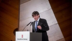 Carles Puigdemont, presidente de la Generalitat