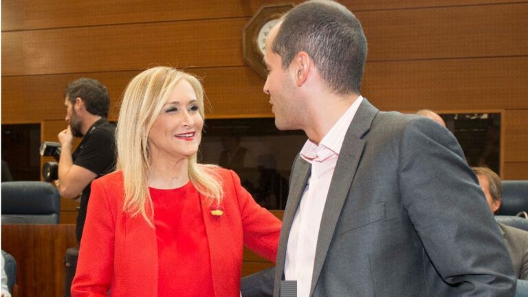 Cristina Cifuentes e Ignacio Aguado