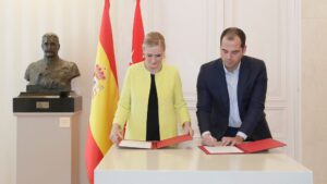 Cristina Cifuentes e Ignacio Aguado