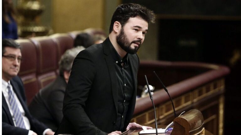 Gabriel Rufián, diputado de ERC.