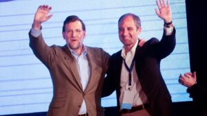 Mariano Rajoy y Francisco Camps