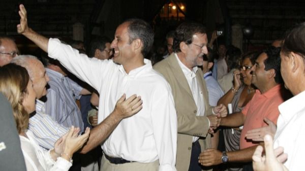 Mariano Rajoy y Francisco Camps