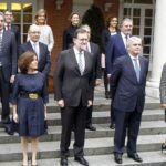Mariano Rajoy y sus ministros.