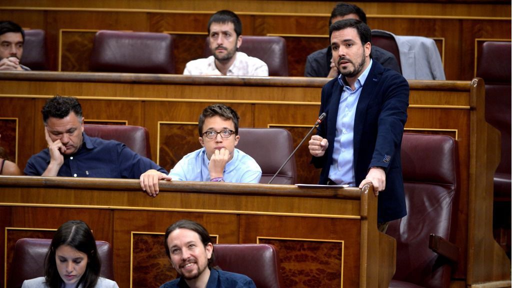 Alberto Garzón, diputado de Unidos Podemos