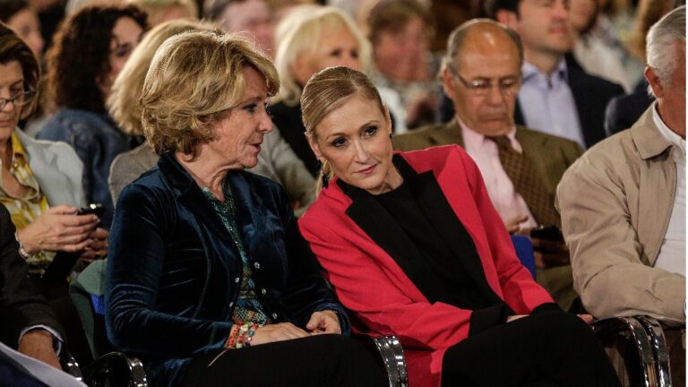 Esperanza Aguirre y Cristina Cifuentes