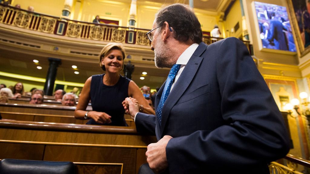 Mariano Rajoy y Maria Dolores de Cospedal