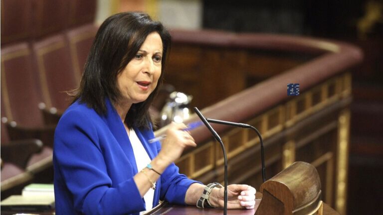 Margarita Robles, portavoz del PSOE en el Congreso