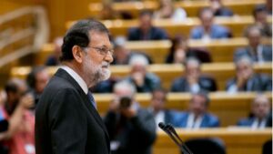 Mariano Rajoy en el Senado