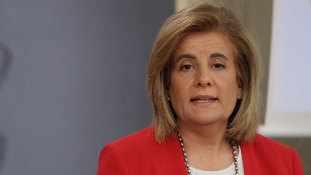 Fátima Báñez, ministra de Empleo