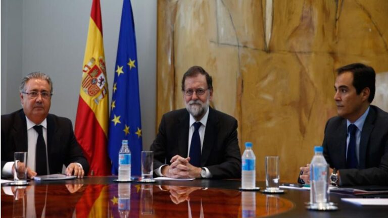 Mariano Rajoy, Juan Ignacio Zoido y José Antonio Nieto