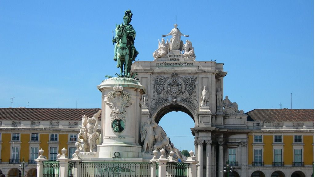 La Praça do Comércio ( Lisboa)