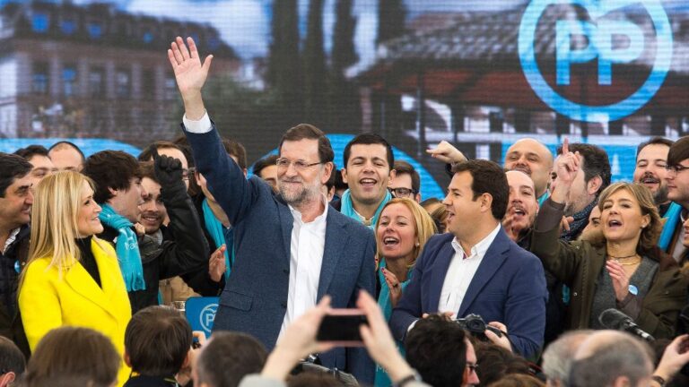 Cristina Cifuentes, Mariano Rajoy, Joé de la Uze Isabel García Tejerina