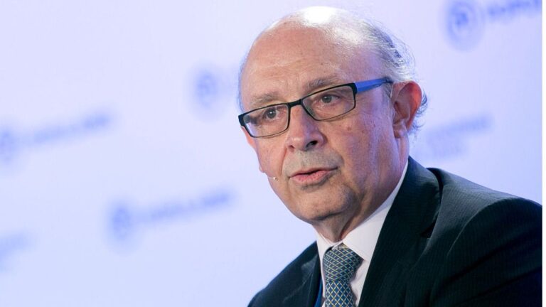 Cristobal Montoro, ministro de Hacienda y Función Pública