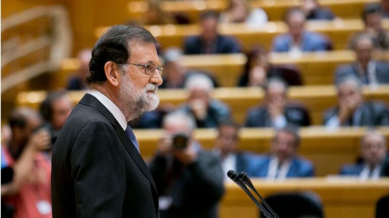 Mariano Rajoy en el Senado