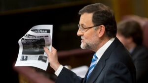 Mariano Rajoy con el Cinco Días