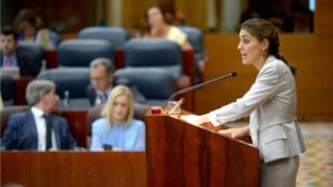 Lorena Ruiz-Huerta, diputada de Podemos en la Comunidad de Madrid