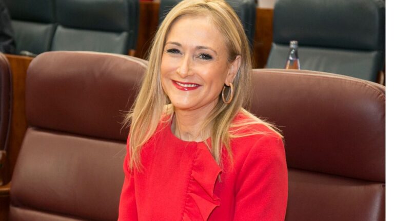 Cristina Cifuentes en la Asamblea de Madrid