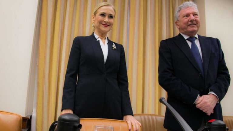 Cristina Cifuentes en el Congreso.