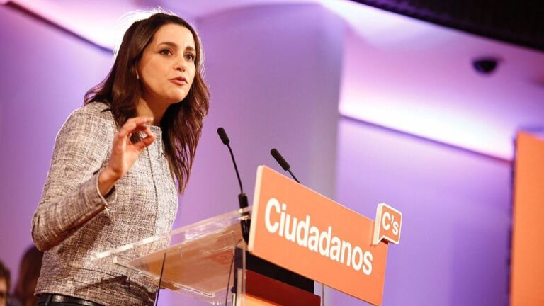 Inés Arrimadas, líder de Ciudadanos en Cataluna