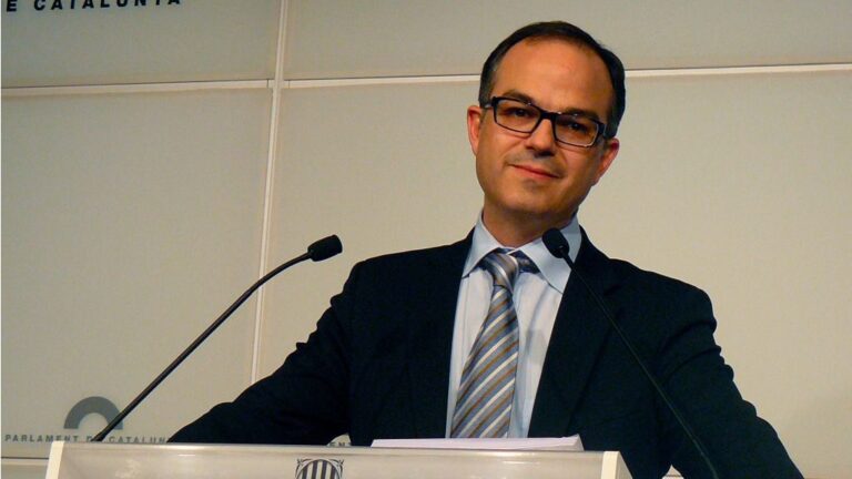 Jordi Turull, consejero de Presidenta y portavoz de la Generalitat de Cataluña