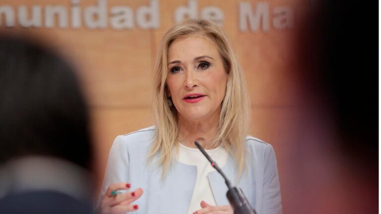 Cristina Cifuentes, presidenta de la Comunidad de Madrid