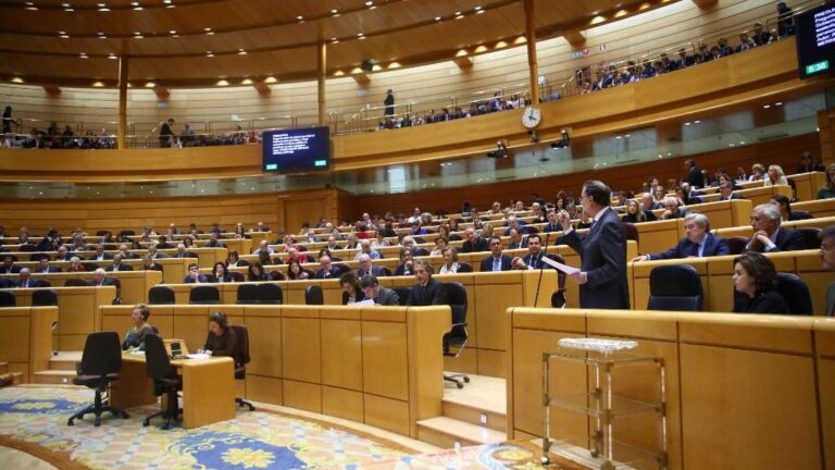 Mariano Rajoy en el Senado