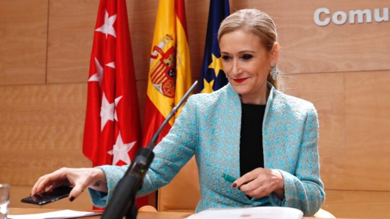 Cristina Cifuentes, presidenta de la Comunidad de Madrid