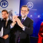 Rajoy, Cifuentes y De la Uz.