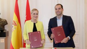 Cristina Cifuentes e Ignacio Aguado