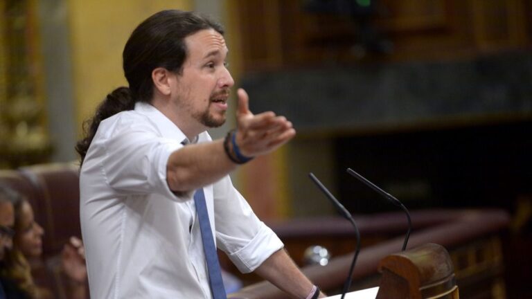 Pablo Iglesias, secretario general de Podemos