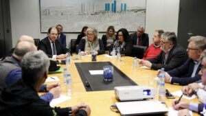 Reunión sobre el proyecto Operación Chamartín