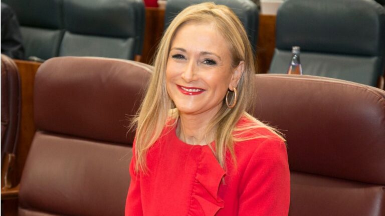 Cristina Cifuentes en la Asamblea de Madrid