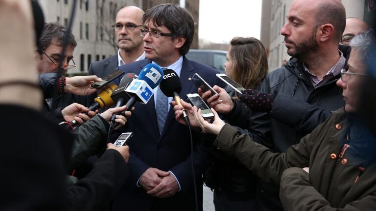 Carles Puigdemont, expresidente de la Generalitat de Cataluña