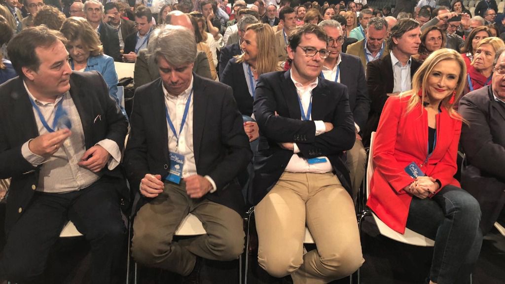 Cristina Cifuentes en la convención nacional del PP.