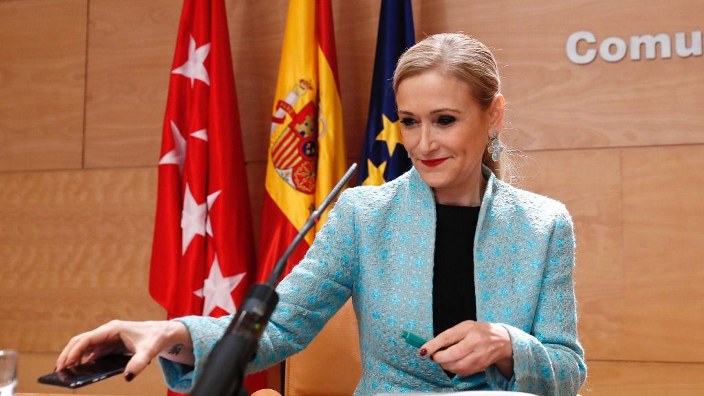 Cristina Cifuentes, presidenta de la Comunidad de Madrid