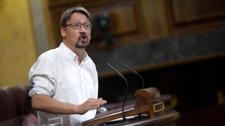 Xavier Domènech, Portavoz adjunto del Grupo Confederal UP-EC-EM en el Congreso de los Diputados