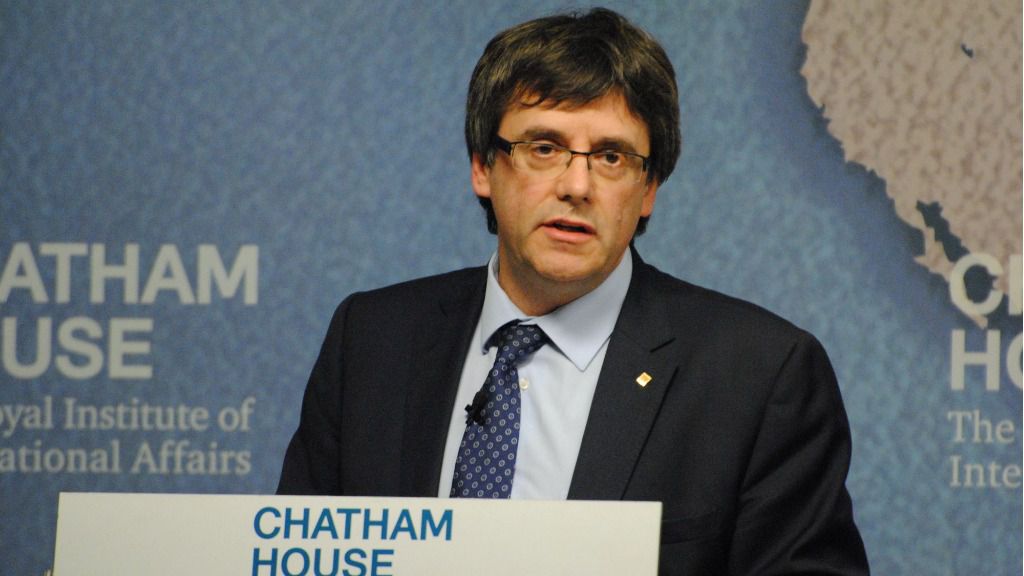 Carles Puigdemont, presidente de la Generalitat de Cataluña