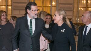 Mariano Rajoy y Cristina Cifuentes