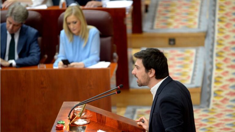 Ramón Espinar, Secretario General de Podemos en la Comunidad de Madrid y Portavoz en el Senado