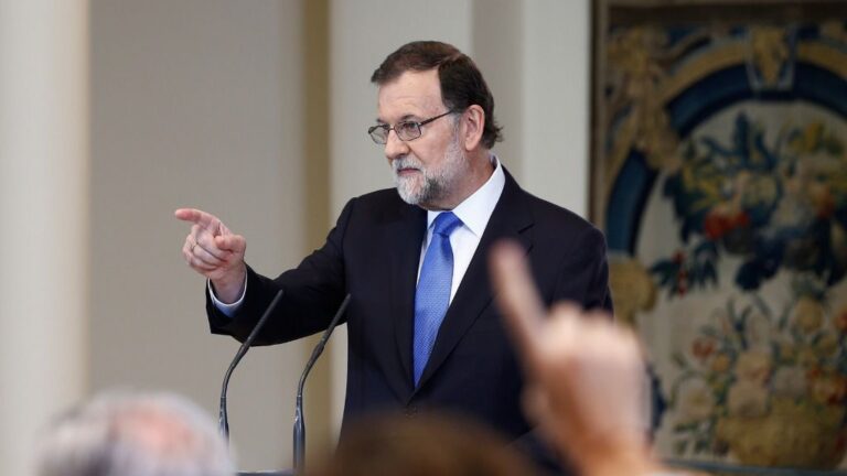 Mariano Rajoy, presidente del Gobierno