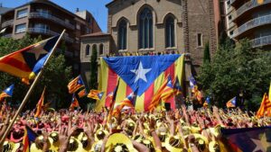 Esteladas independencia independentistas cataluna