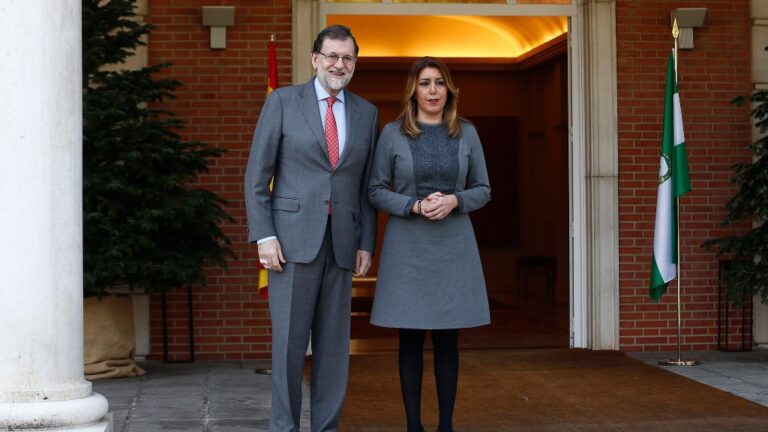 Mariano Rajoy y Susana Díaz