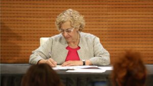 Manuela Carmena, alcaldesa de Madrid.