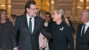 Mariano Rajoy y Cristina Cifuentes