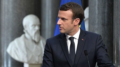 Emmanuel Macron, presidente de Francia