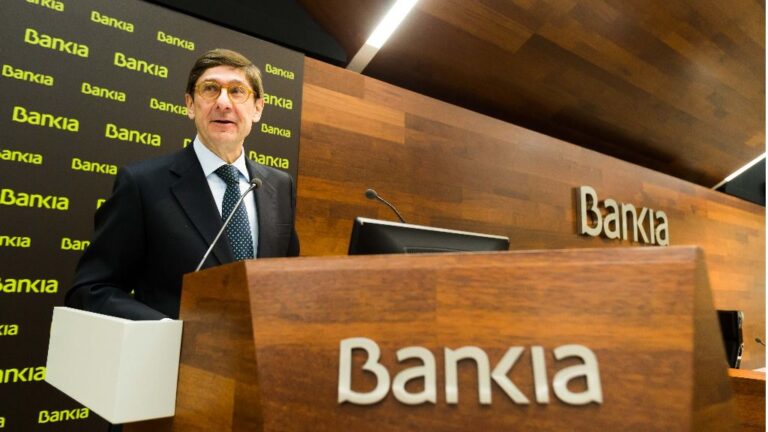 José Ignacio Goirigolzarri, presidente de Bankia