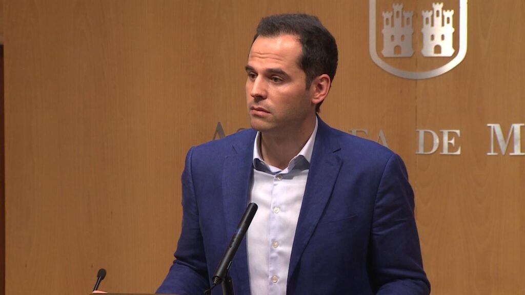 Ignacio Aguado, portavoz de Ciudadanos en la Asamblea de Madrid