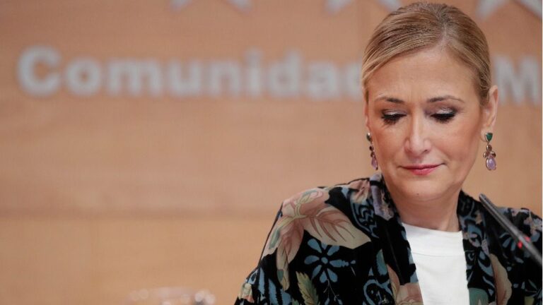 Cristina Cifuentes, expresidenta de la Comunidad de Madrid.